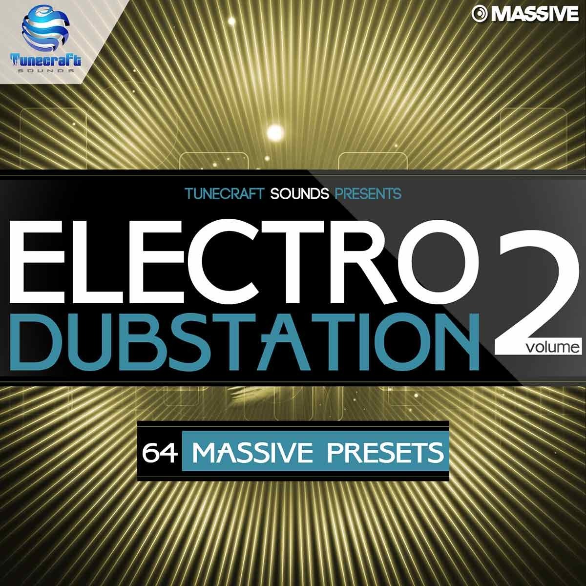 Tunecraft Sounds - Electro Dubstation for Massive Vol 2 Presets Software GUI Artwork